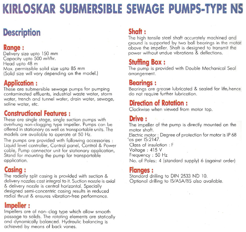 kirloskar-submersible-sewage-pumps-type-ns